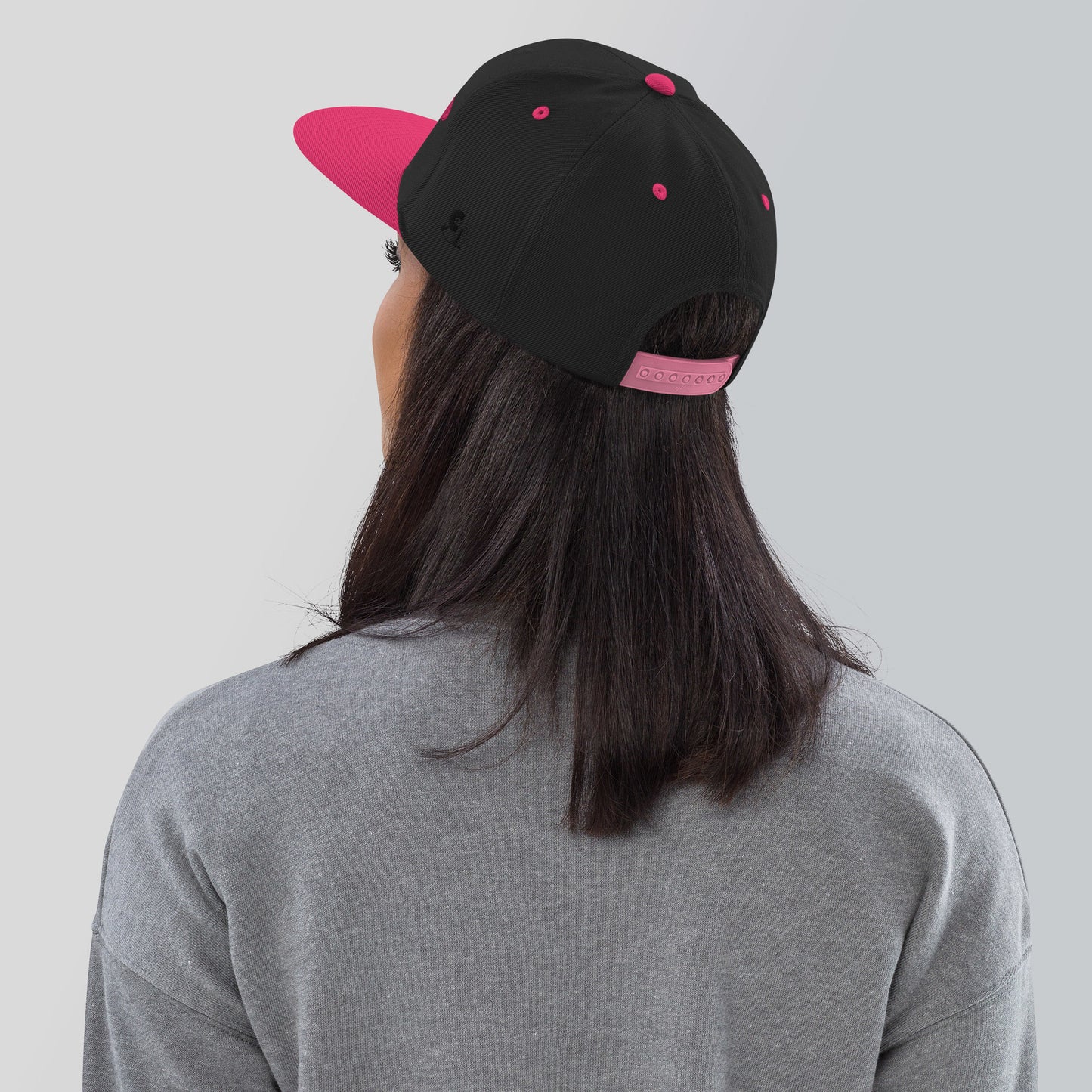 Casquette SnapBack de couleur noire et rose "Jeep"