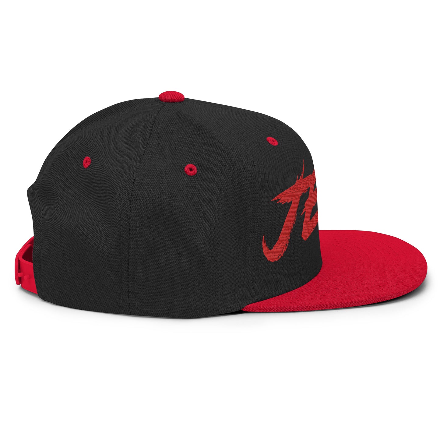 Casquette SnapBack de couleur noire et rouge "Jeep"