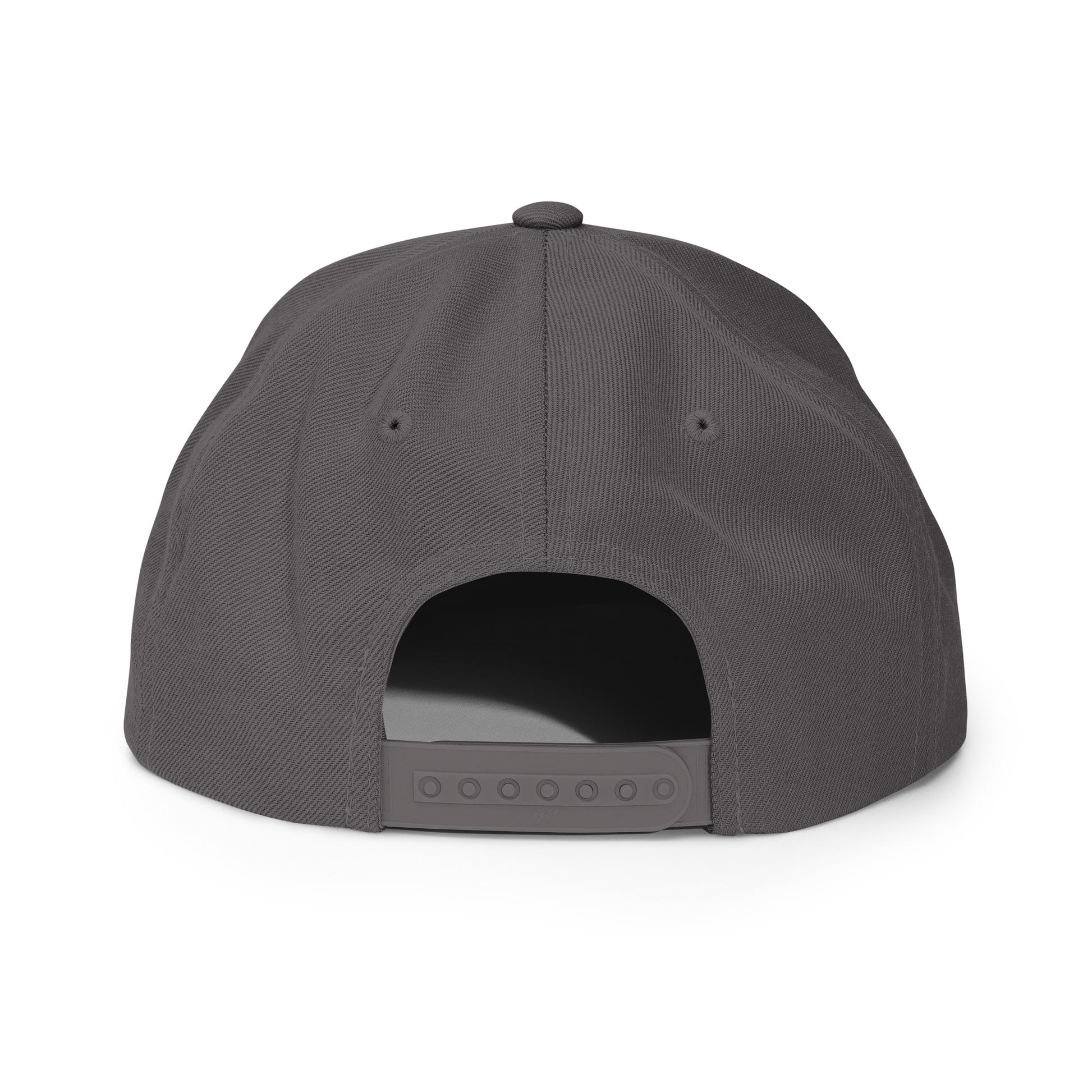 Casquette Snapback, brodée « Apéro sous contrôle », en Gris Foncé, vue arrière, image 79
