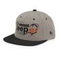 Casquette SnapBack de couleur grise et noire "Jeeper Store"