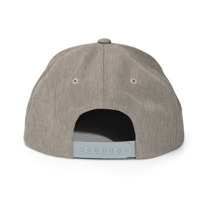 Casquette Snapback, brodée « Garé à l'instant », vue arrière, image 94