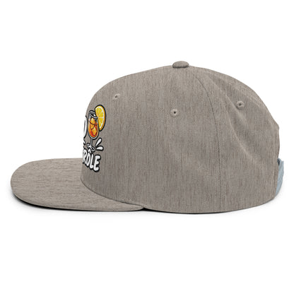 Casquette Snapback, brodée « Apéro sous contrôle », vue de côté, image 96