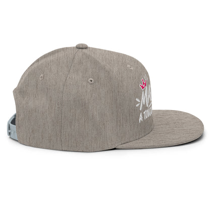 Casquette Snapback, brodée « Madame à toujours raison », vue de côté, image 98