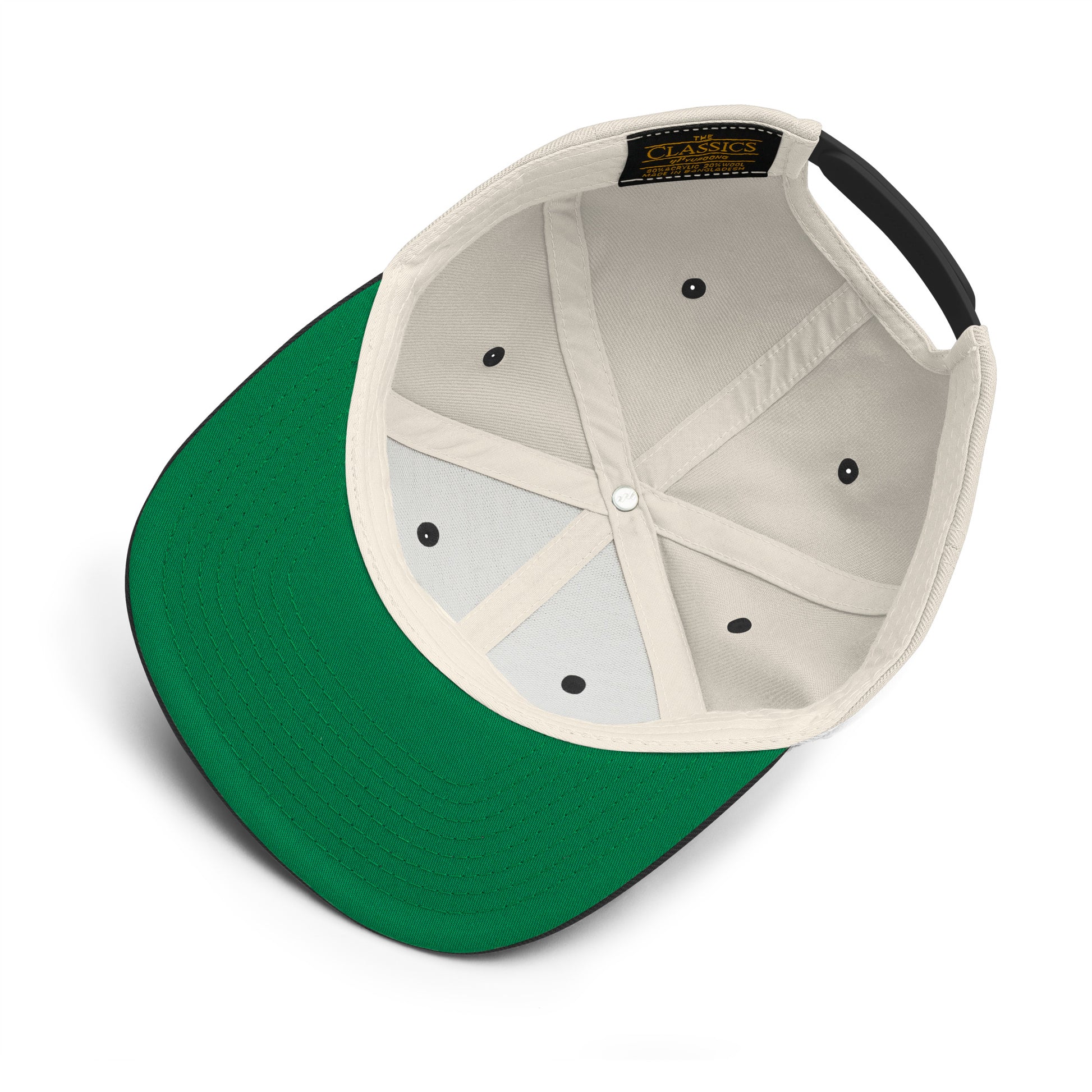 Casquette Snapback, brodée « Désolé je suis bourré », vue arrière, image 4