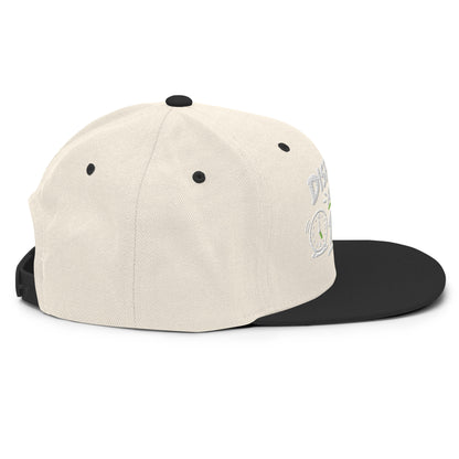 Casquette Snapback, brodée « Disponible après 17h », en Noir, vue de côté, image 103