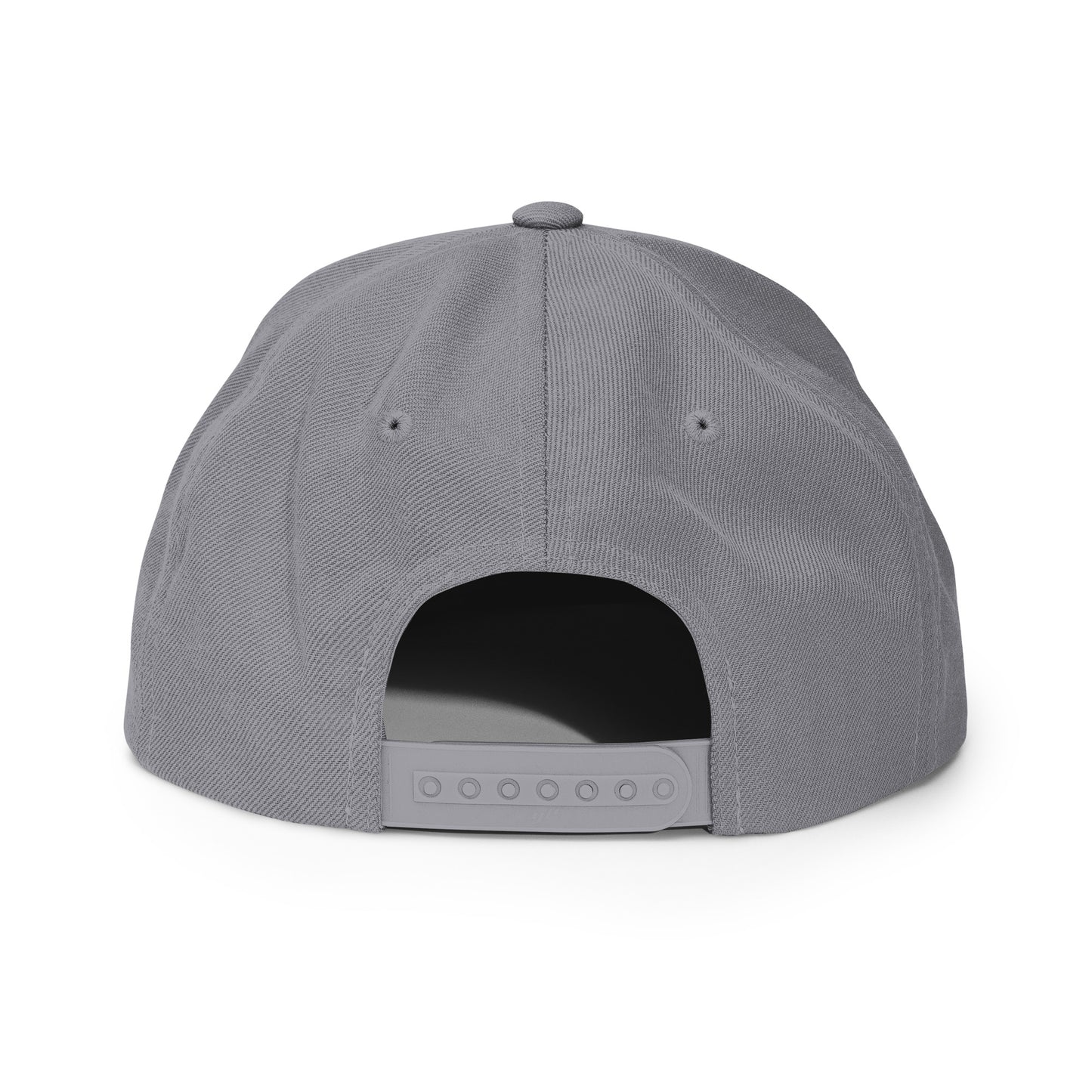 Casquette Snapback, brodée « Près des poissons, loin des cons », vue arrière, image 89