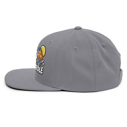 Casquette Snapback, brodée « Apéro sous contrôle », vue de côté, image 86