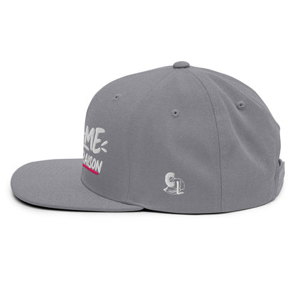 Casquette Snapback, brodée « Madame à toujours raison », vue de côté, image 86