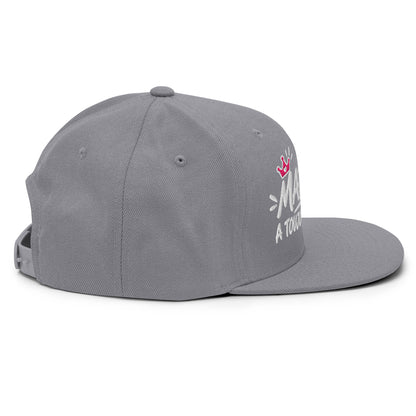 Casquette Snapback, brodée « Madame à toujours raison », vue de côté, image 88