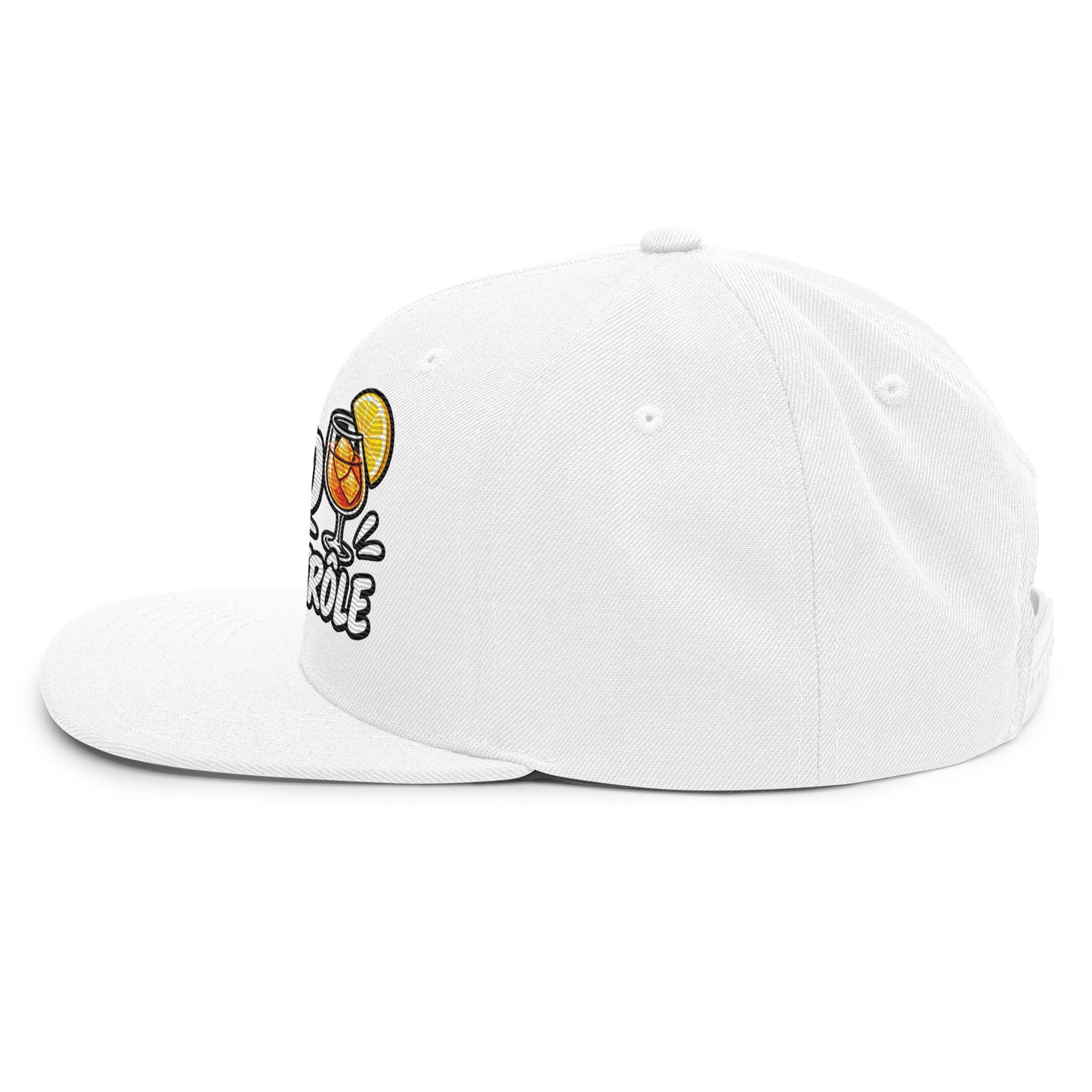 Casquette Snapback, brodée « Apéro sous contrôle », vue de côté, image 105