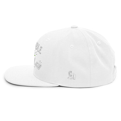 Casquette Snapback, brodée « Disponible après 17h », vue de côté, image 105