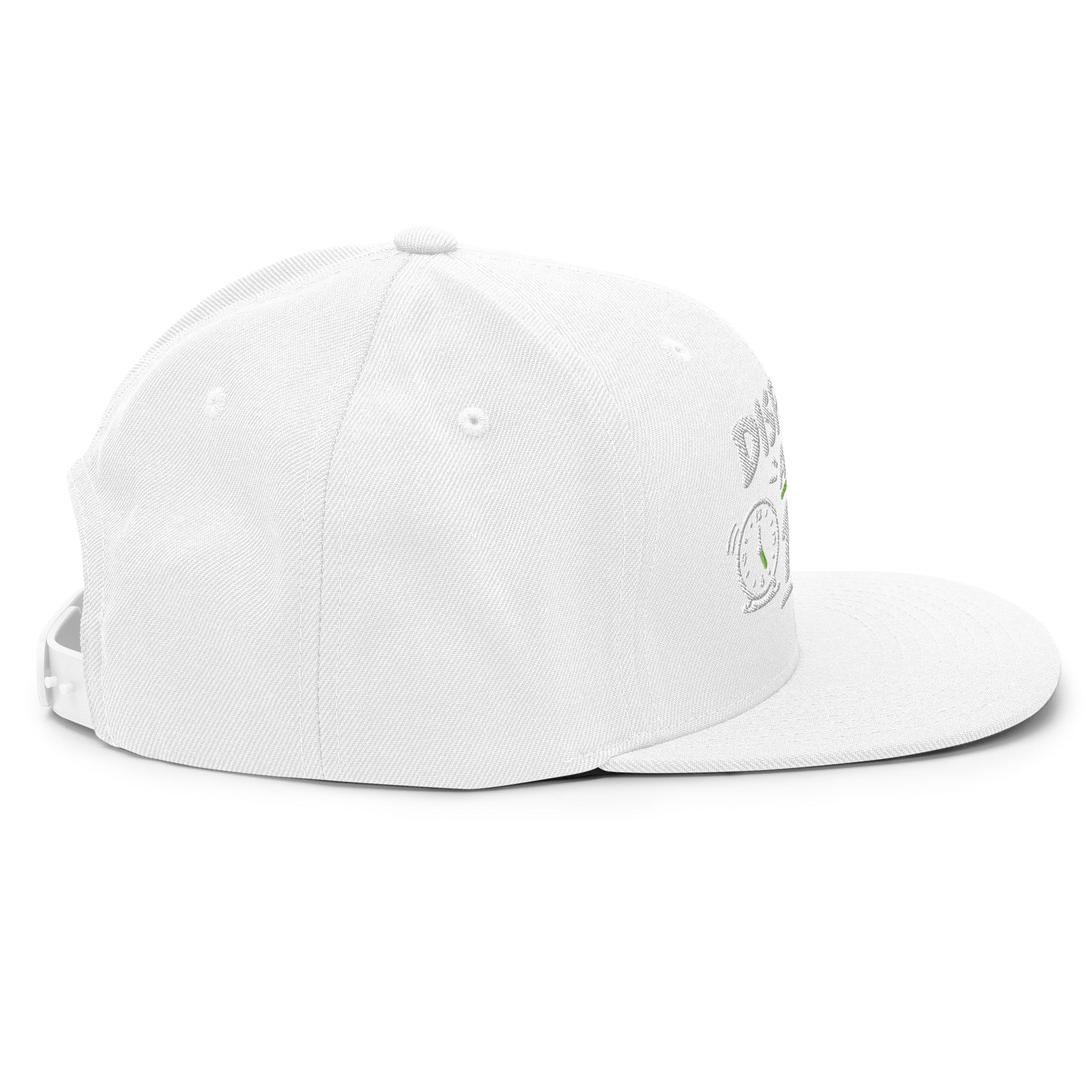 Casquette Snapback, brodée « Disponible après 17h », vue de côté, image 106