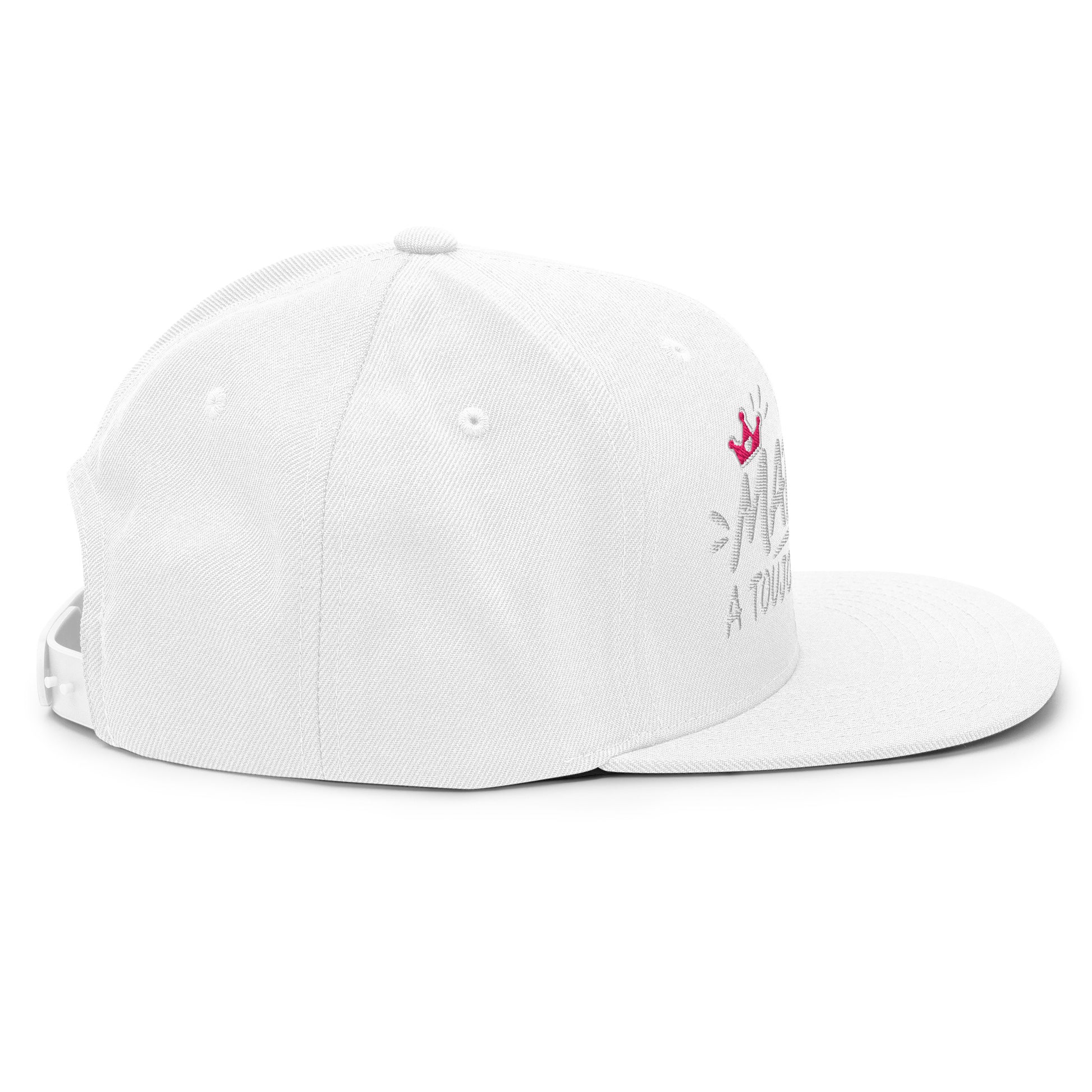 Casquette Snapback, brodée « Madame à toujours raison », vue de côté, image 106