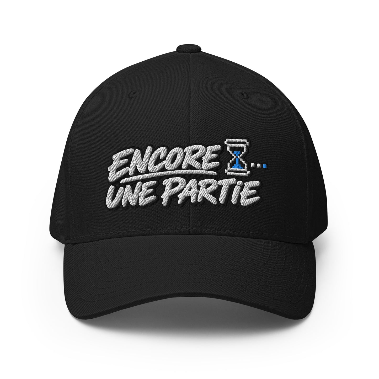 Casquette Casquette, brodée « Encore une partie », en Noir, vue de face, image 11