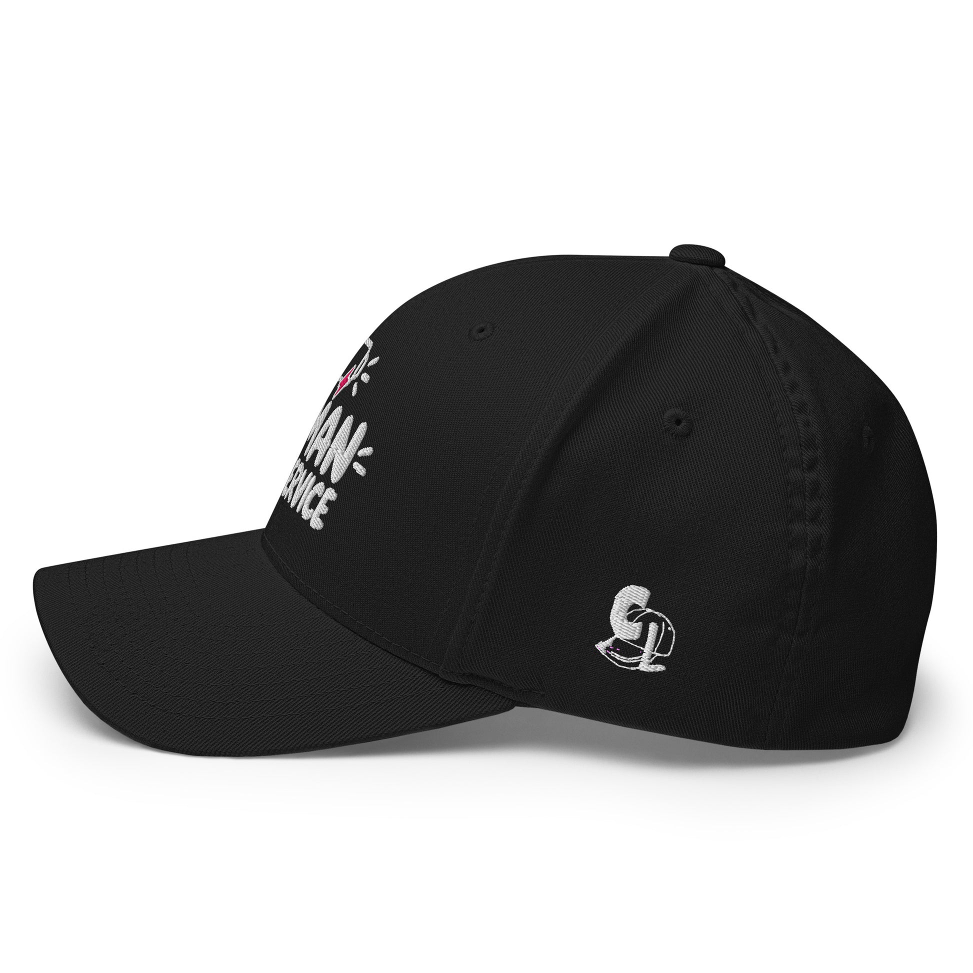 Casquette Casquette, brodée « Maman hors service », en Noir, vue arrière, image 23