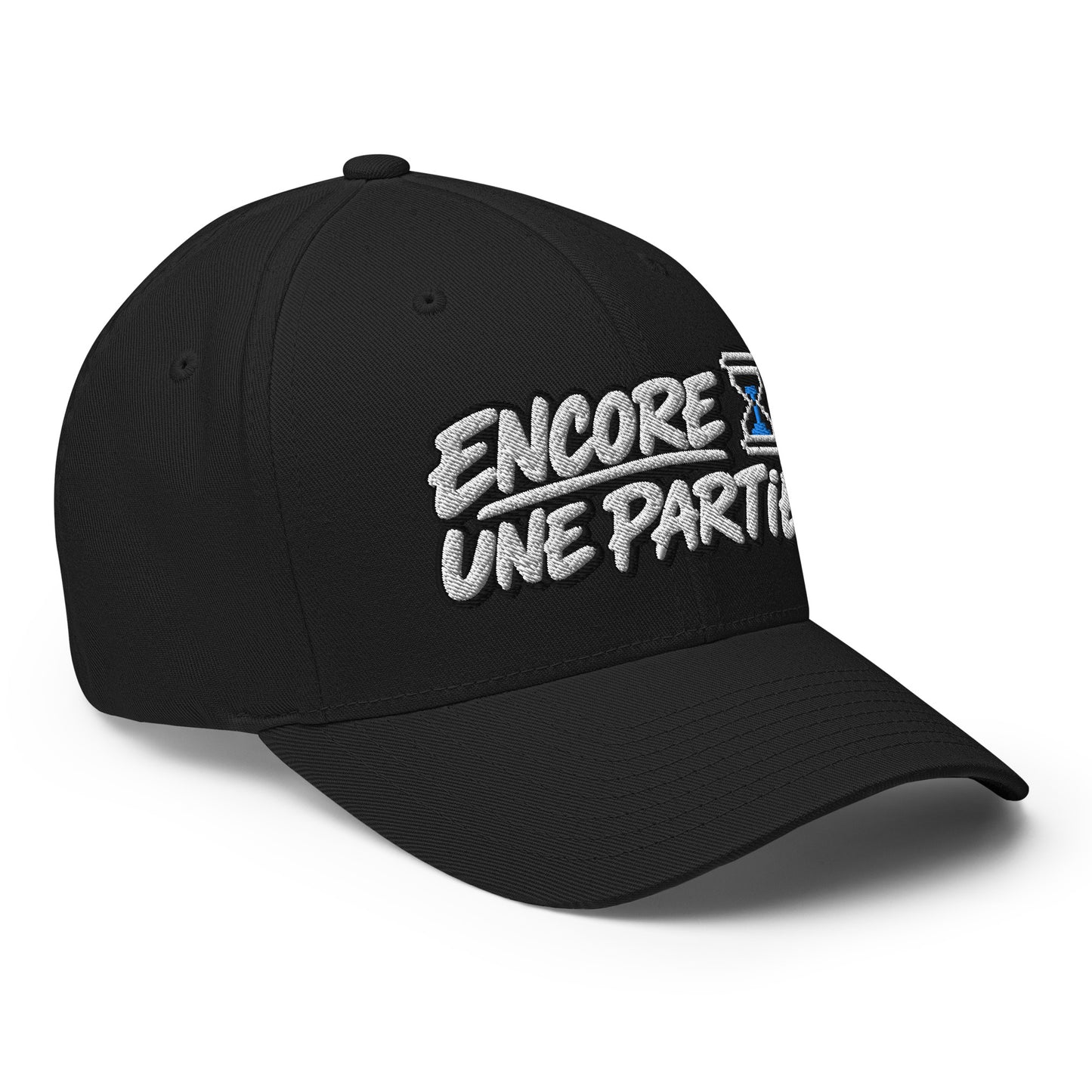 Casquette Casquette, brodée « Encore une partie », en Noir, vue de trois quarts, image 27