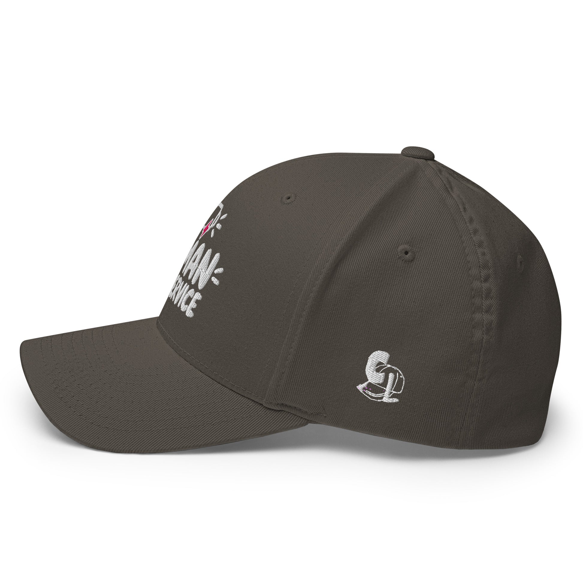 Casquette Casquette, brodée « Maman hors service », en Rouge, vue arrière, image 42