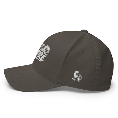 Casquette Casquette, brodée « Gaz et sourire », en Rouge, vue arrière, image 43