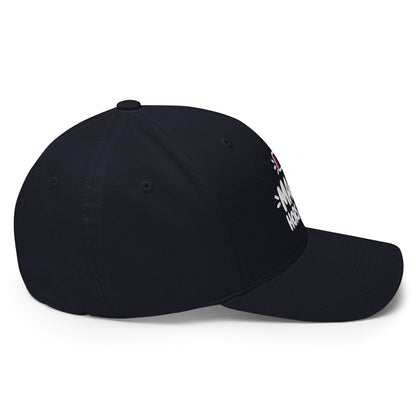 Casquette Casquette, brodée « Maman hors service », en Bleu Marine Foncé, vue arrière, image 20