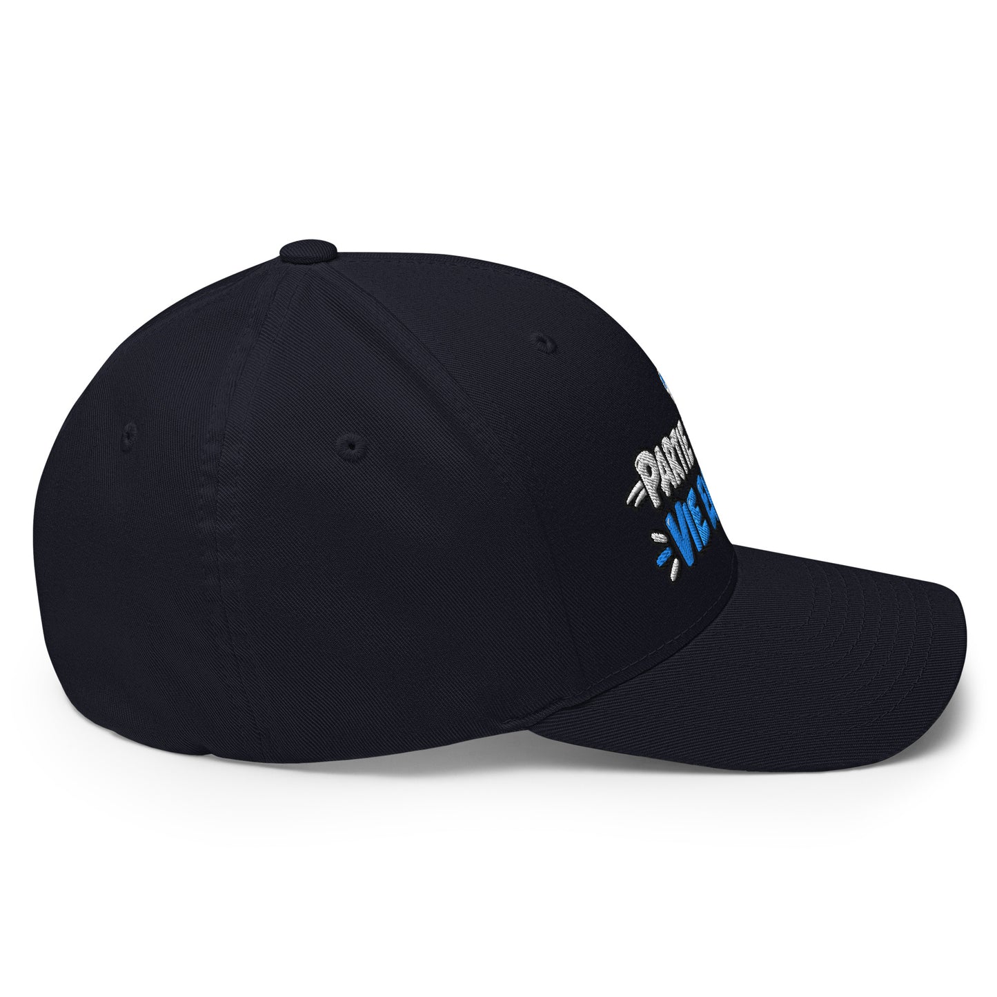 Casquette Casquette, brodée « Partie en cours, vie en pause », en Bleu Marine Foncé, vue arrière, image 21