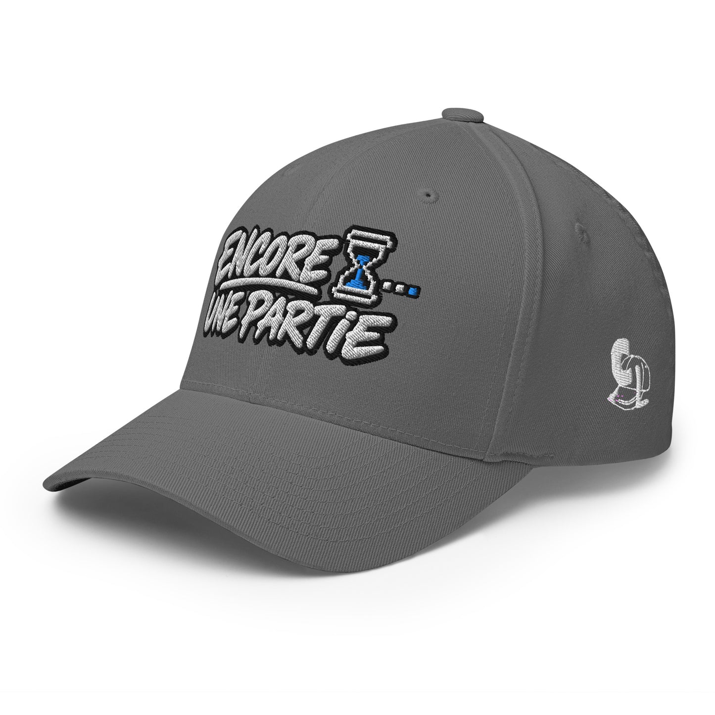 Casquette Casquette, brodée « Encore une partie », en Rouge, vue de trois quarts, image 54