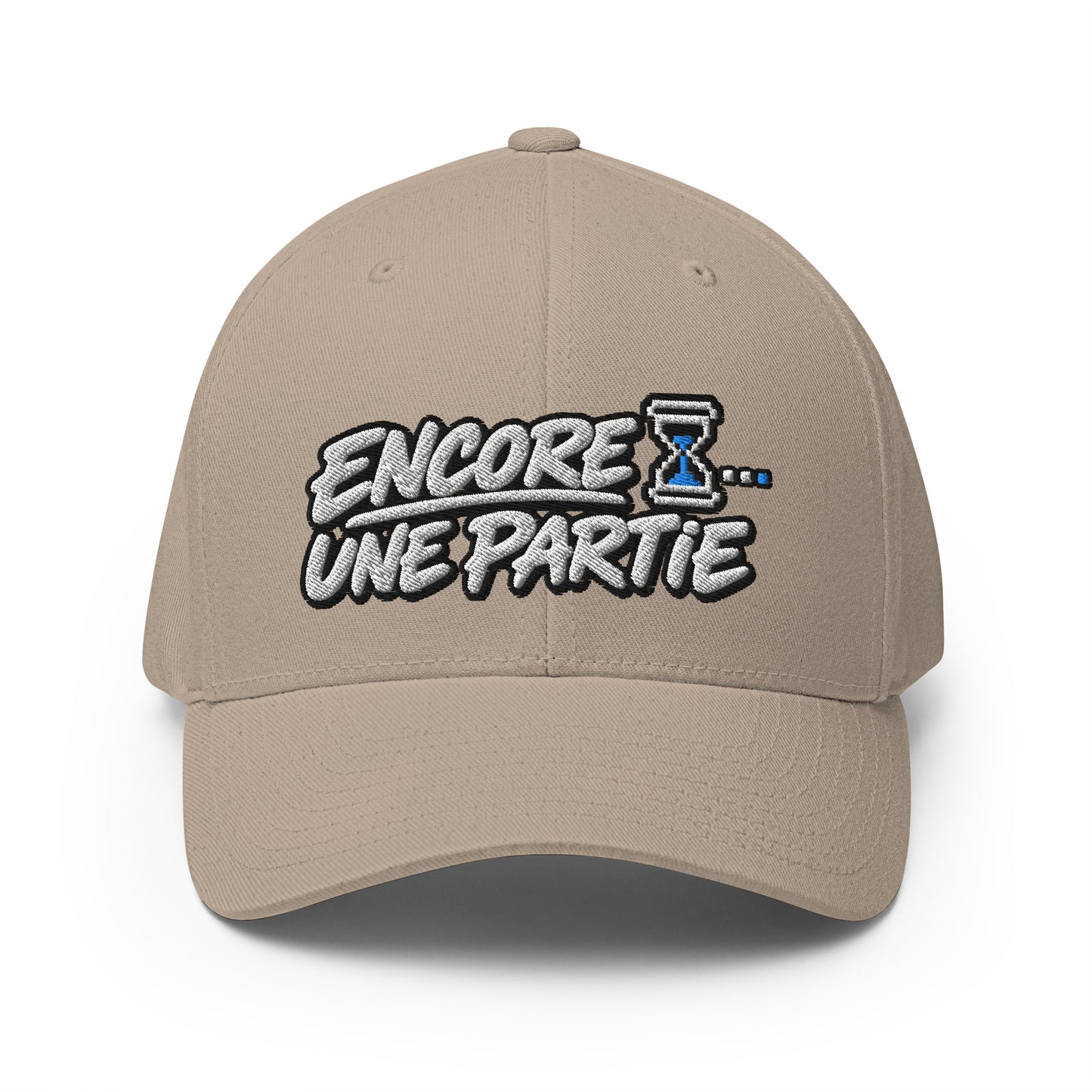 Casquette Casquette, brodée « Encore une partie », en Rouge, vue de face, image 6