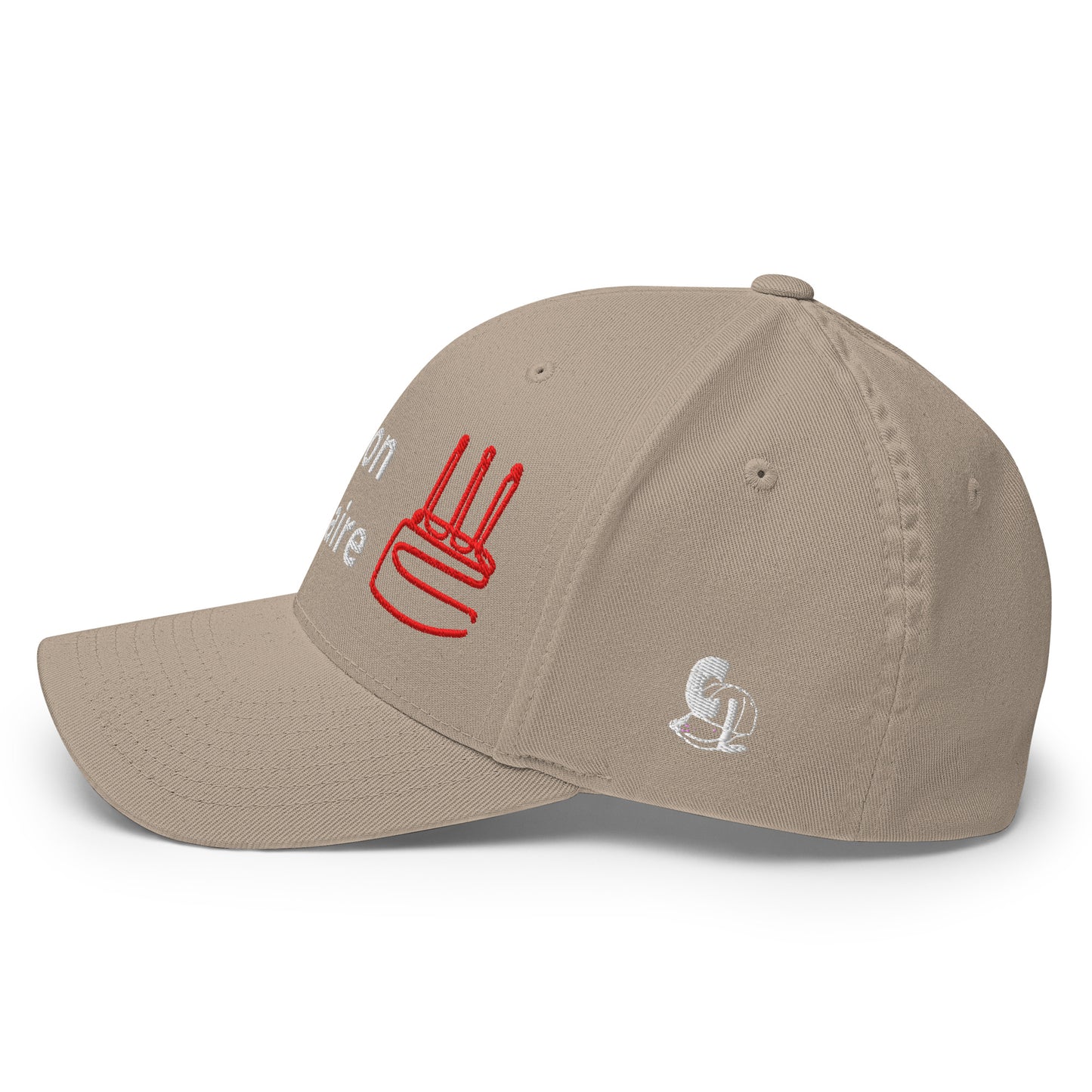 Casquette Baseball, brodée « C'est mon anniversaire », en Kaki, vue arrière, image 51