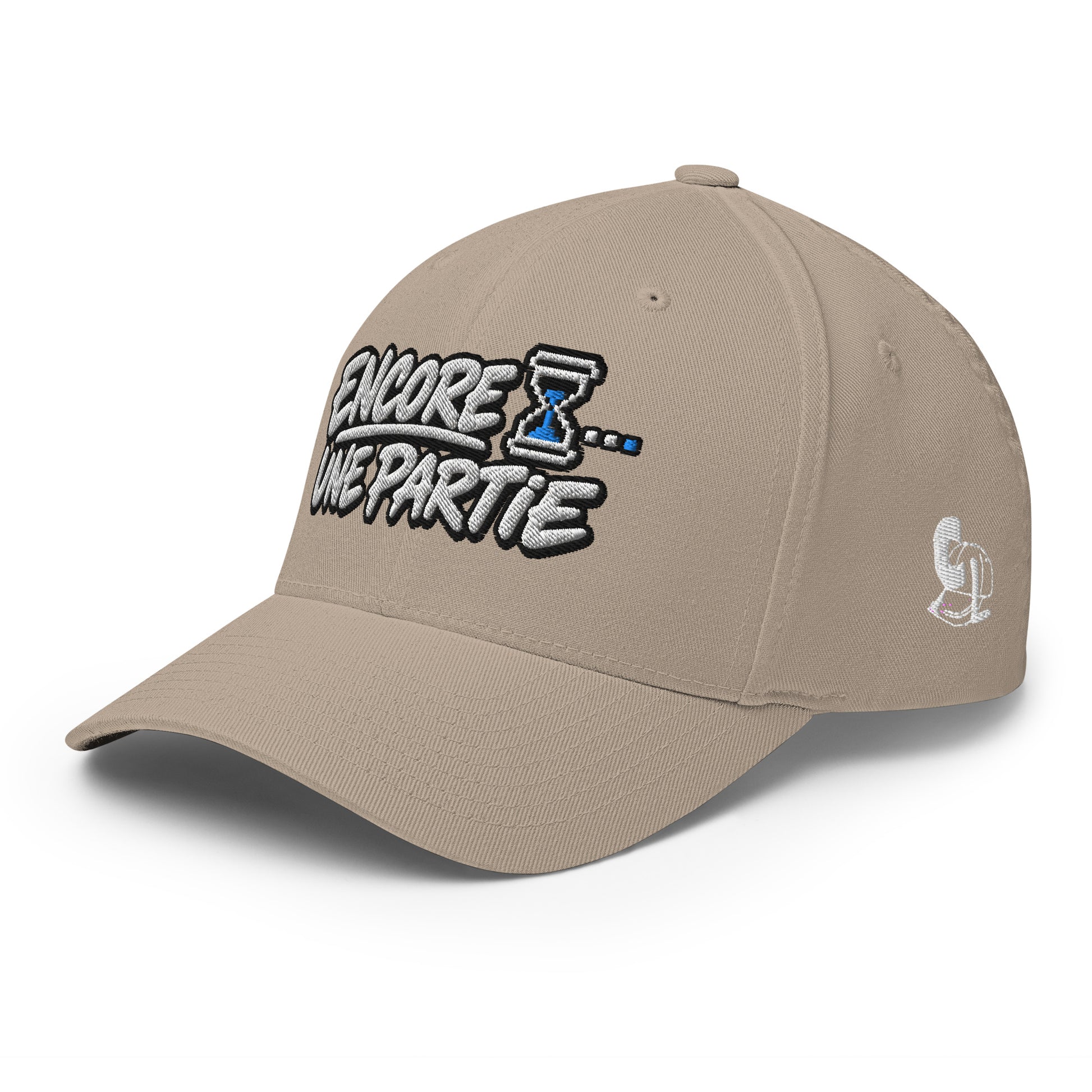 Casquette Casquette, brodée « Encore une partie », en Rouge, vue de trois quarts, image 59