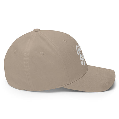 Casquette Casquette, brodée « Gaz et sourire », en Rouge, vue arrière, image 60