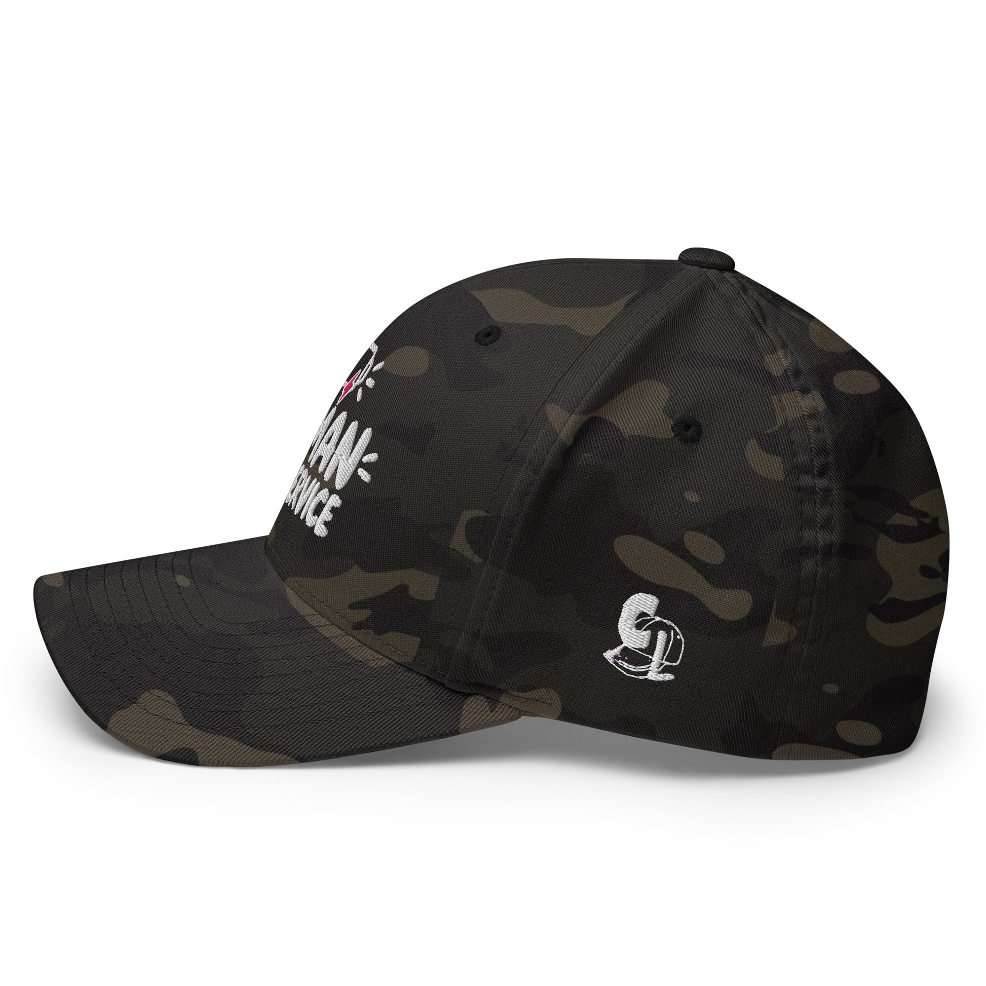 Casquette Casquette, brodée « Maman hors service », en Multicam Black, vue arrière, image 13