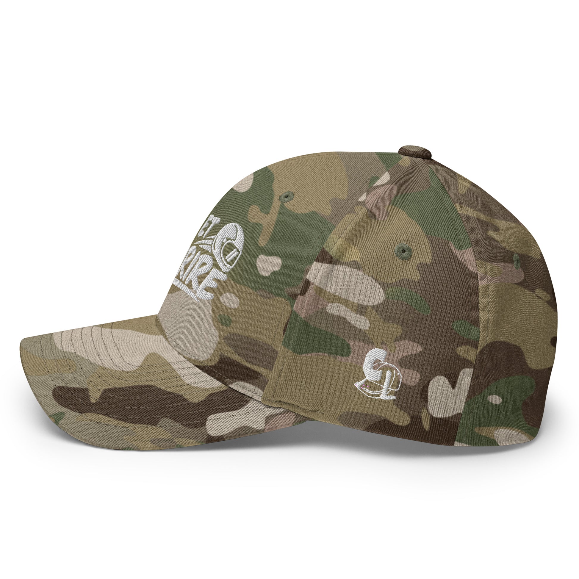 Casquette Casquette, brodée « Gaz et sourire », en Rouge, vue arrière, image 48