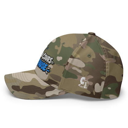 Casquette Casquette, brodée « Partie en cours, vie en pause », en Rouge, vue arrière, image 49