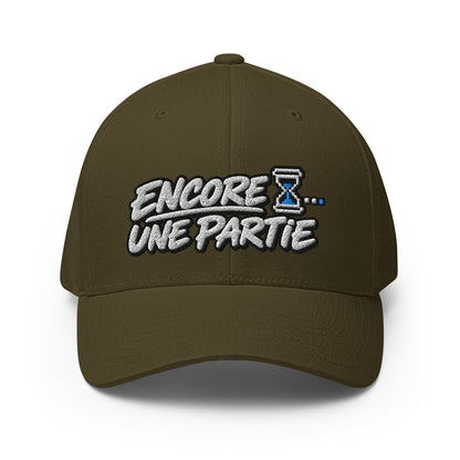 Casquette Casquette, brodée « Encore une partie », en Rouge, vue de face, image 10