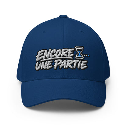 Casquette Casquette, brodée « Encore une partie », en Bleu Roi, vue de face, image 7