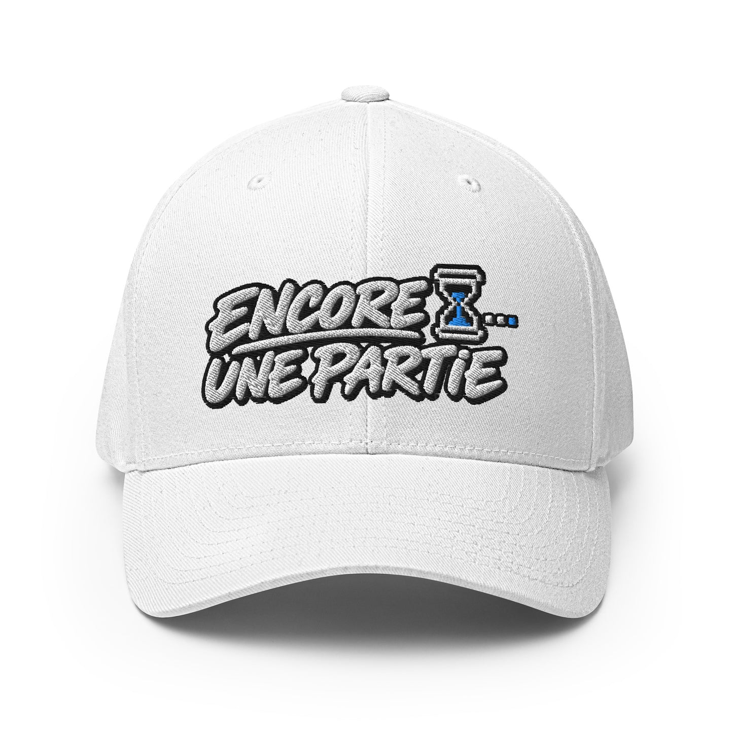 Casquette Casquette, brodée « Encore une partie », en Rouge, vue de face, image 2