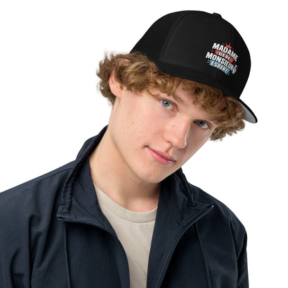 Casquette Casquette, brodée « Madame gère, monsieur espère », vue de face, image 4