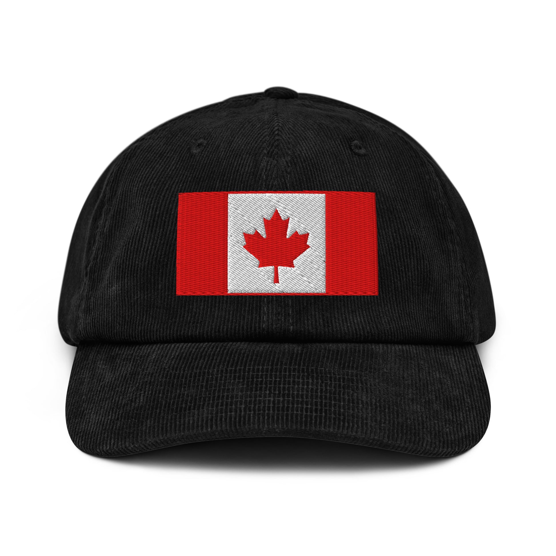 Casquette Casquette, brodée « Drapeau du Canada », en Noir, vue de face, image 10