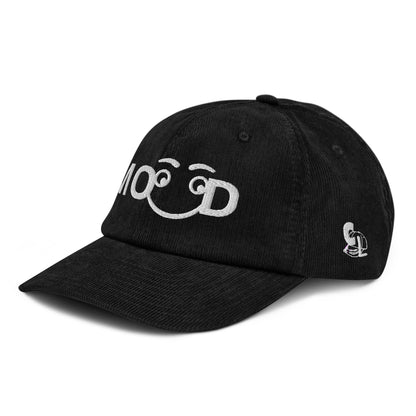 Casquette Casquette, brodée « MOOD », en Noir, vue de trois quarts, image 4