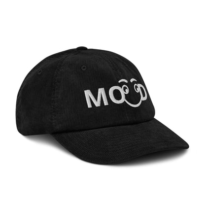 Casquette Casquette, brodée « MOOD », en Noir, vue de trois quarts, image 13