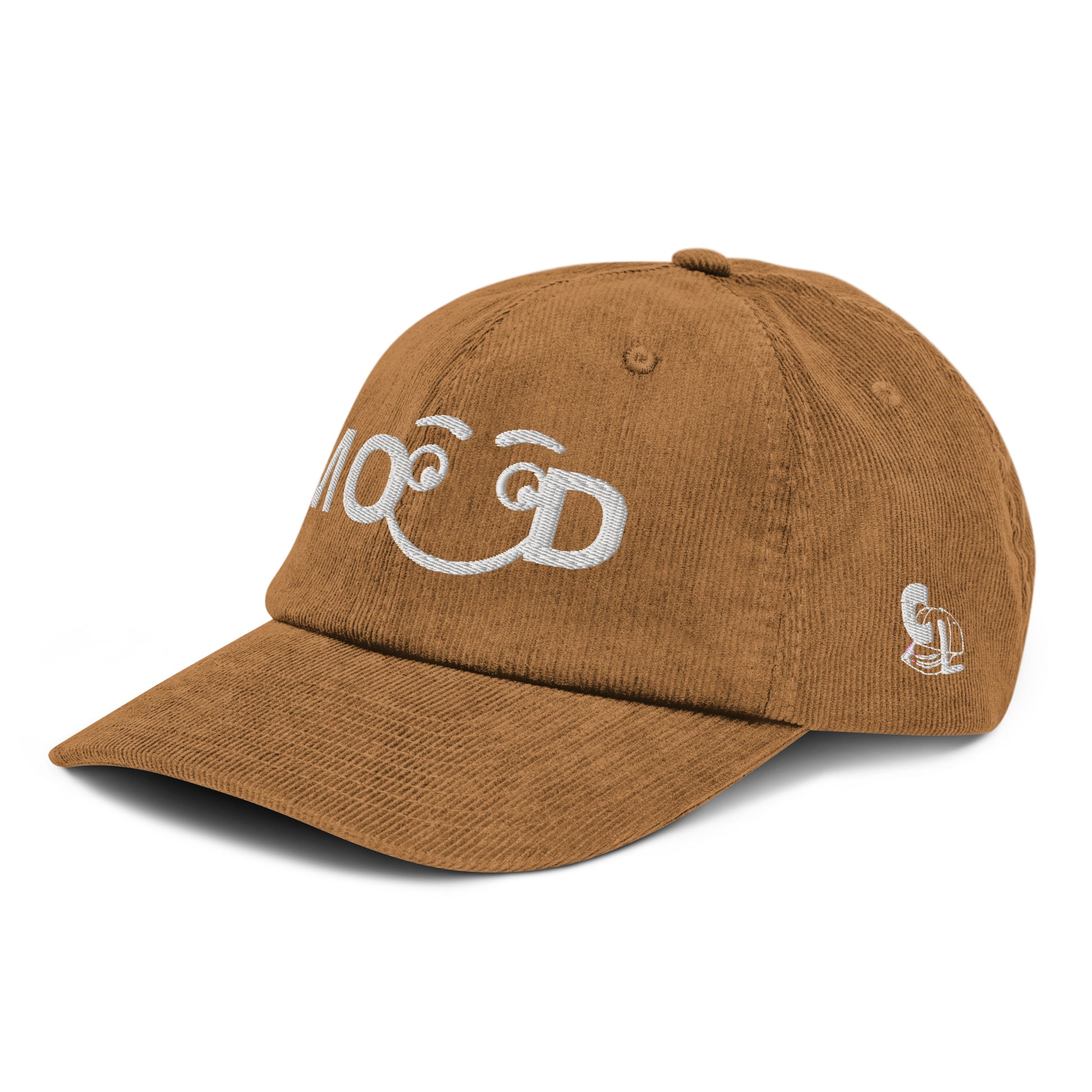 Casquette Casquette, brodée « MOOD », vue de trois quarts