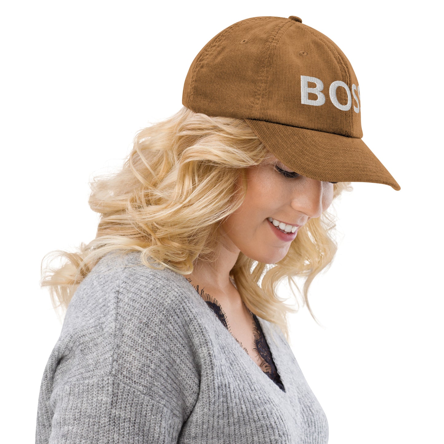 Casquette Casquette, brodée « BOSS », vue de trois quarts, image 35