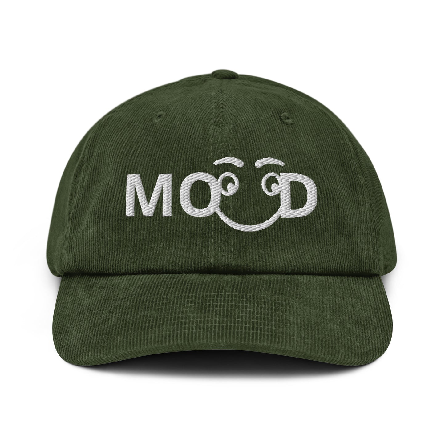 Casquette Casquette, brodée « MOOD », en Dark Olive, vue de face, image 23