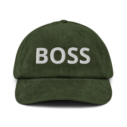 Casquette Casquette, brodée « BOSS », en Dark Olive, vue de face, image 23