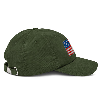 Casquette Casquette, brodée « Drapeau Américain USA », en Dark Olive, image 30