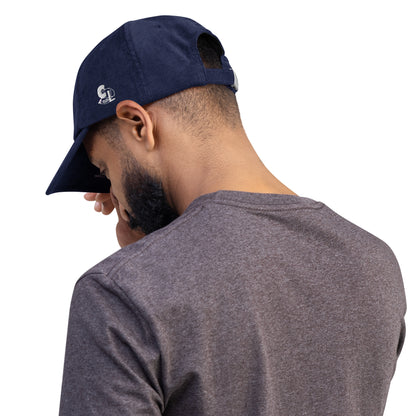 Casquette Casquette, brodée « Drapeau du Canada », en Oxford Navy, vue arrière de trois quarts, image 26