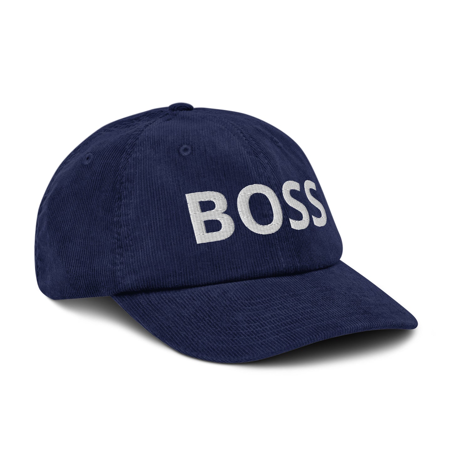 Casquette Casquette, brodée « BOSS », en Oxford Navy, vue de trois quarts, image 22