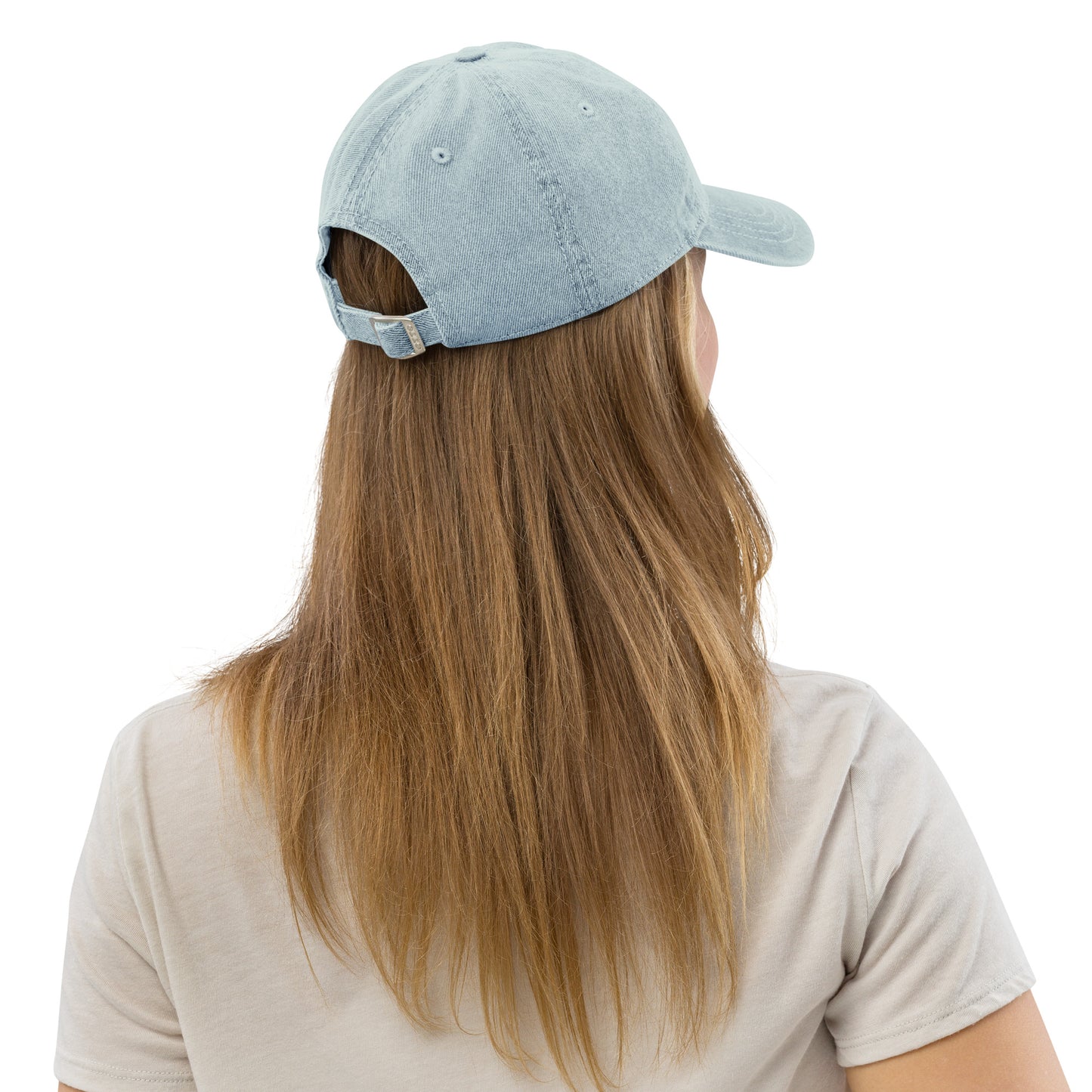 Casquette de baseball en Jean de couleur bleue "LGBTQ+"