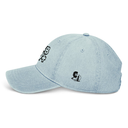 Casquette de baseball en Jean de couleur bleue "LGBTQ+"