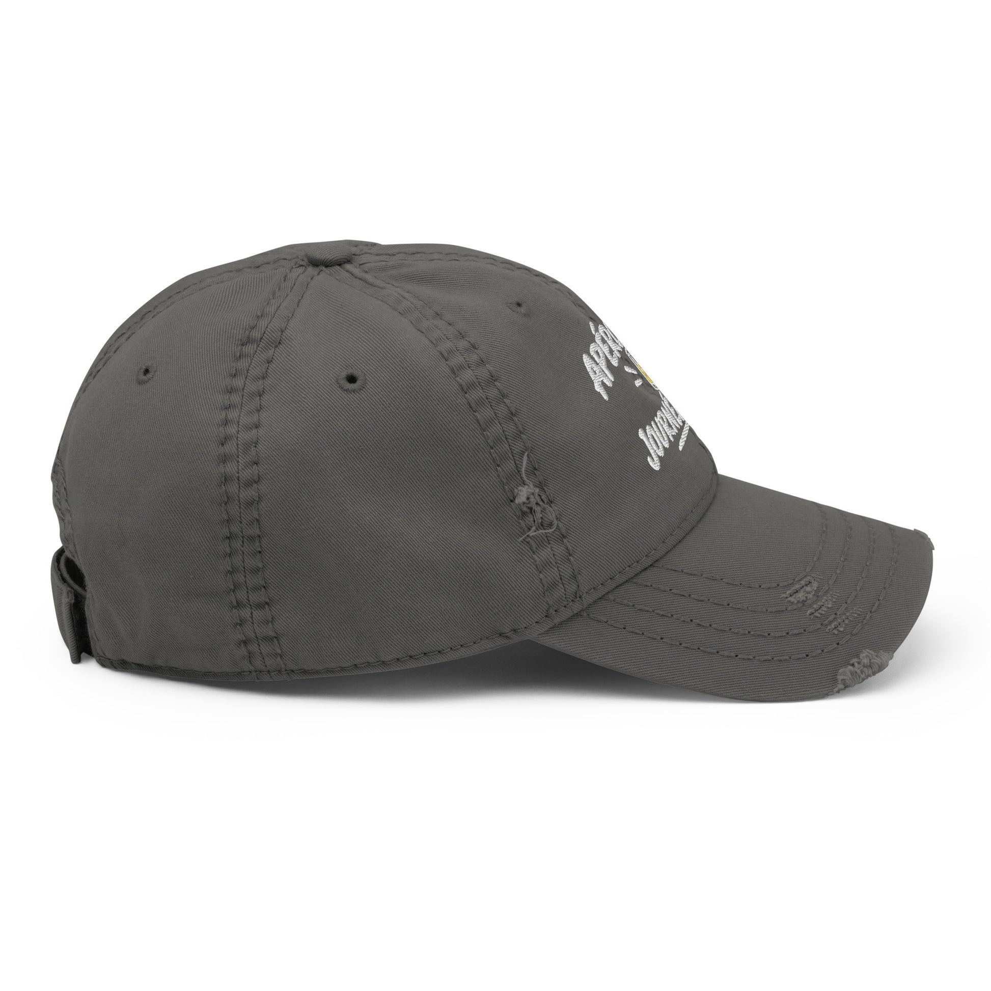 Casquette Baseball, brodée « Apéro validé, journée validée », en Charcoal Grey, vue de côté, image 13