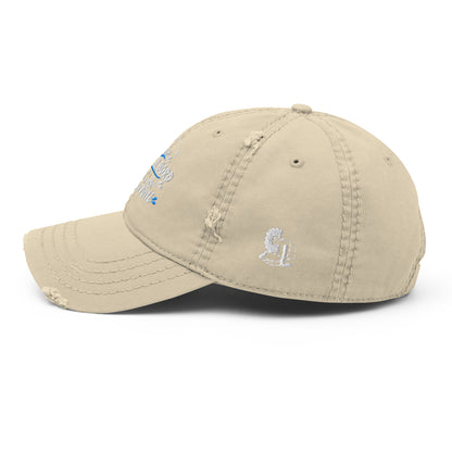 Casquette Baseball, brodée « Pêcheur à bord, poissons en fuite », en Kaki, vue de côté, image 16